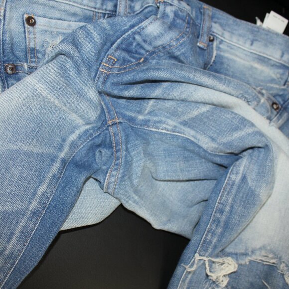 MOUSSY VINTAGE Women's Lenwood Skinny Jeans Light blue  size 26 - Picture 13 of 15